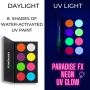 Paradise Makeup AQ - Palette 8 couleurs - Neon UV Glow