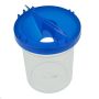 Tasse à brosse bleue
