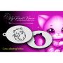 Pochoir pour peinture faciale Coco, chaton endormi