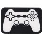 Manette de jeu avec pochoir de tatouage à paillettes