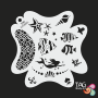 Tag Under The Sea - Pochoir de peinture sur visage