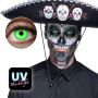 Lentilles de couleur vertes Uv Flash
