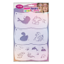 Peintures de visagepochoir Cygne, Dauphin