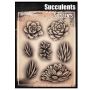 Succulentes Wiser Airbrush Tattoo