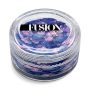 Fusion Bodyart Glittercreme Purple Butterflies