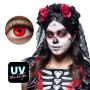 Lentilles rouges UV Flash