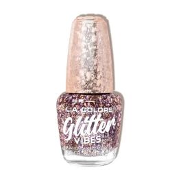LA Colors Glitter Vibes Nagellak- Pure Blush