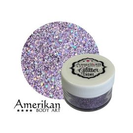 Amerikan Body Art Glitter Creme 15gr Celestial glitter creme for face and body