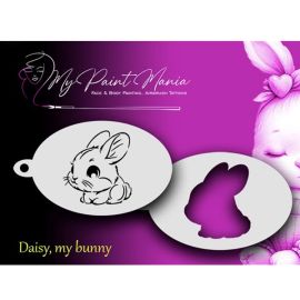 Facepainting Stencil Daisy , my Bunny