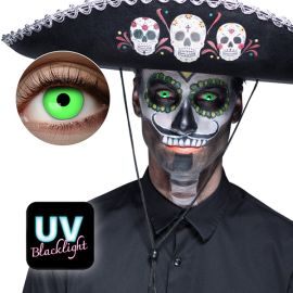 Uv Flash Green Color Lenses