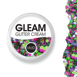Vivid Gleam Chunky Glitter Cream- Lotus Blossom 30gr
