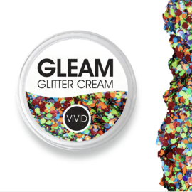 Vivid Gleam Chunky Glitter Cream- Summer Rainbow