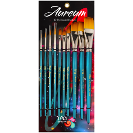 Tag Aureum Brush Set 10 Pcs