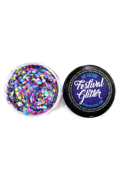 Art Factory Festival Glitter Confetti Glow uv