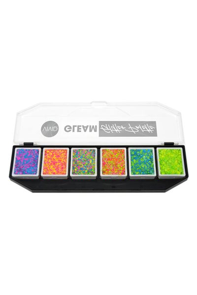 Vivid - Palette de crèmes à paillettes UV galactiques