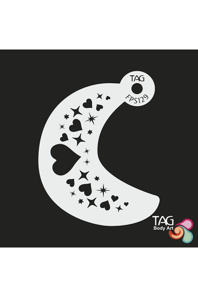 Tag Sports Balls Stencil