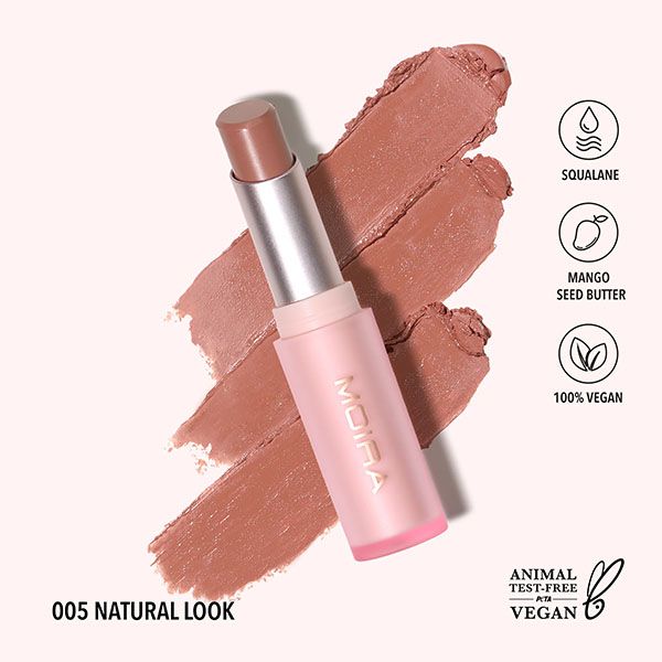 Moira Signature Lipstick 005 Natural Look