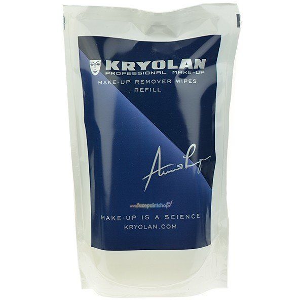 Kryolan Lingettes démaquillantes rechargeables