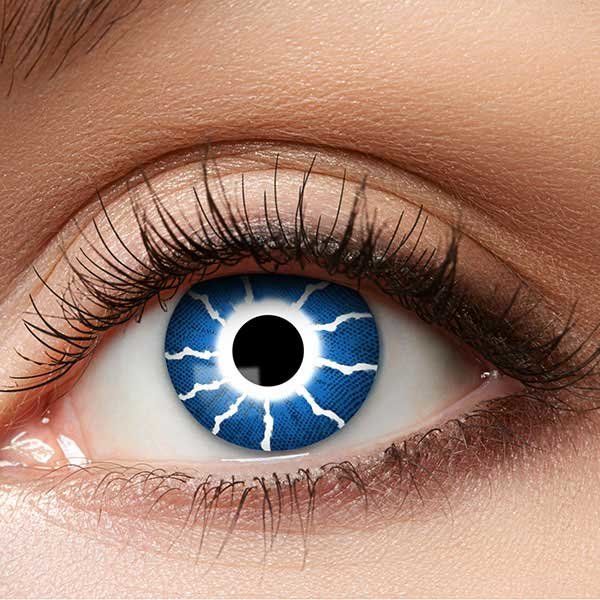 Lentilles Fun Lenses Blue Thunder