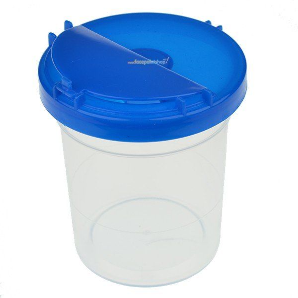 Tasse à brosse bleue
