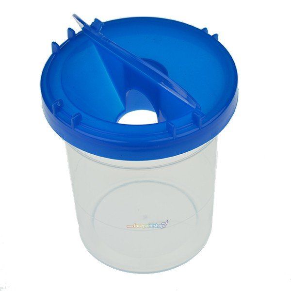 Tasse à brosse bleue