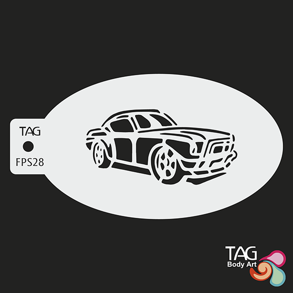 Pochoir Tag Car