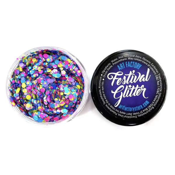 Art Factory Festival Glitter Confetti Glow uv
