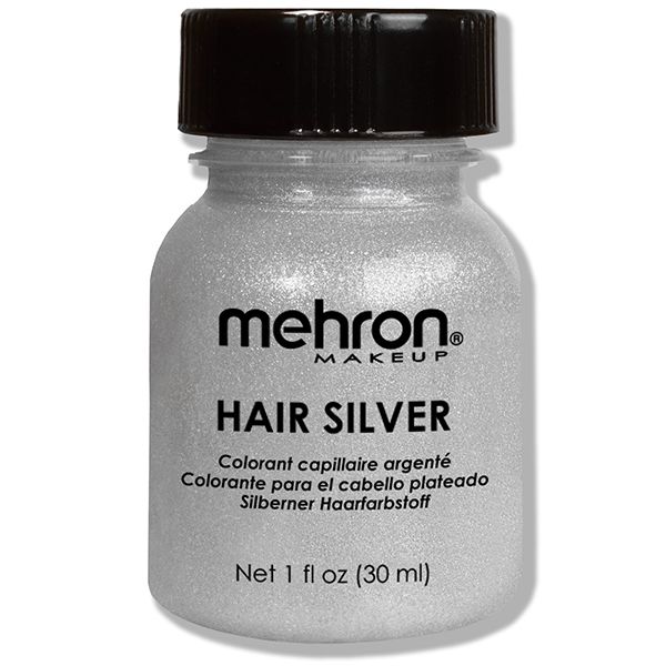 Mehron Hair Silver