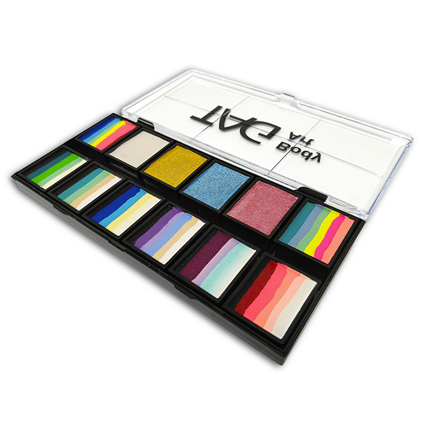 Tag Bodyart Palette Jardin des Fées Arc-en-ciel