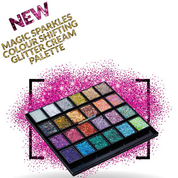 Palette de crème pailletée Magic Sparkles Colour Shifting