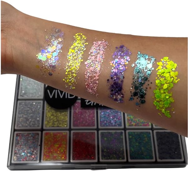 NOUVEAU ULTIMATE - Gleam Glitter Cream Palette