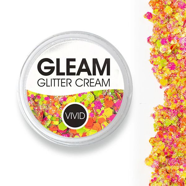 Vivid Gleam Chunky Glitter Cream- Lava Pool 30gr