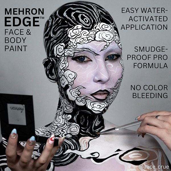 Mehron Edge Maquillage Noir 28gr