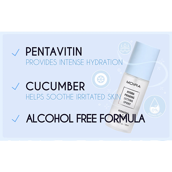 Moira Hydra Priming Setting Spray