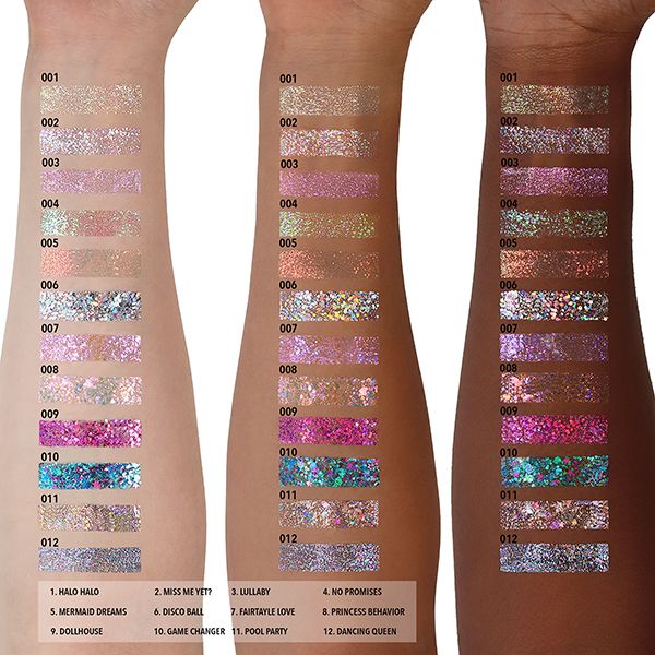 Gel pailleté Moira Hologramme 