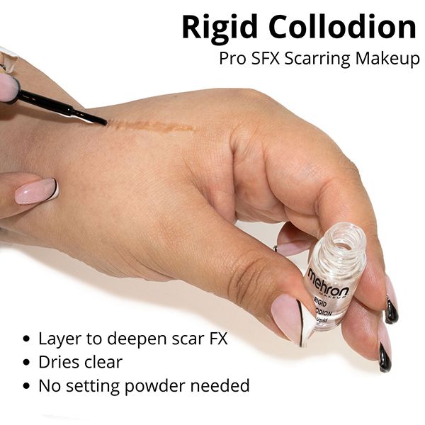 Mehron Rigid Collodion Scaring Liquid 4ml