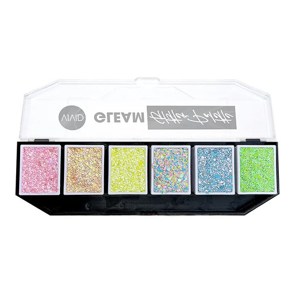 Vivid - Palette de crèmes pailletées à l'éclat pastel
