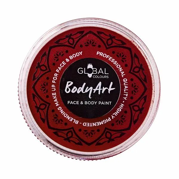Global Face And Bodyart Blending Red