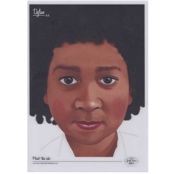 Pratiquer et afficher le tableau original A4 Dylan