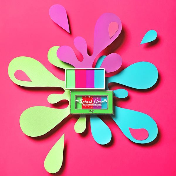 Rude Splash Liner Water Activated Splitcake Synthwave