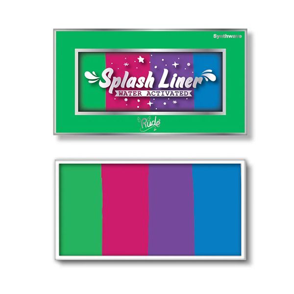 Rude Splash Liner Water Activated Splitcake Synthwave