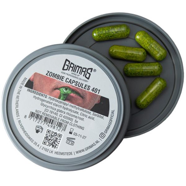 Grimas Zombie Capsules Vertes